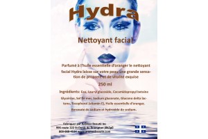 Nettoyant facial Hydra (parfum d'orange)
